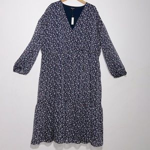 New Madewell Floral Dress Size 2X